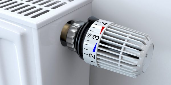 Radiator with thermostat